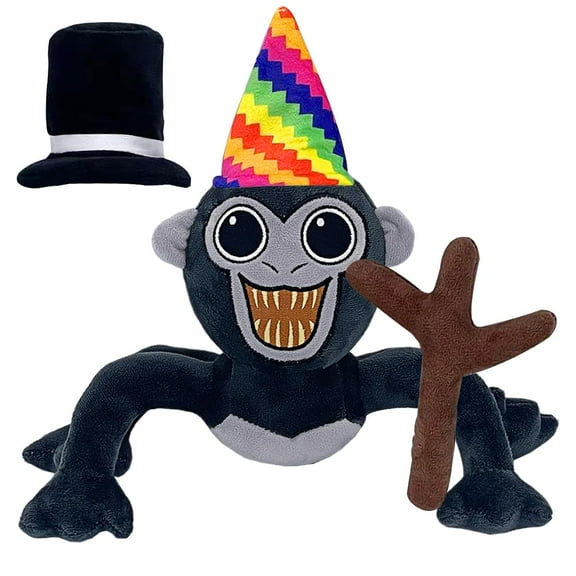 Adorable Monkey Plush Stuffed Animal, Swing-Inspired Gorilla Toy for Game Fans, for Kids & Adults - Birthday, Christmas, Easter