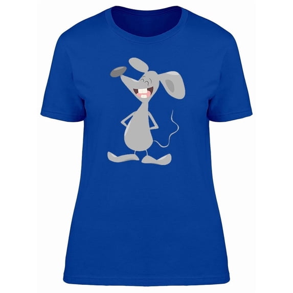 Adorable Mouse Cartoon Tee Women's -Image by Shutterstock