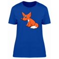 thumbnail image 1 of Adorable Orange Fox Cartoon Tee Women's -Image by Shutterstock, 1 of 1