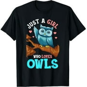 Adorable Owl Tee for Girls - Ideal Present for Owl Lovers!