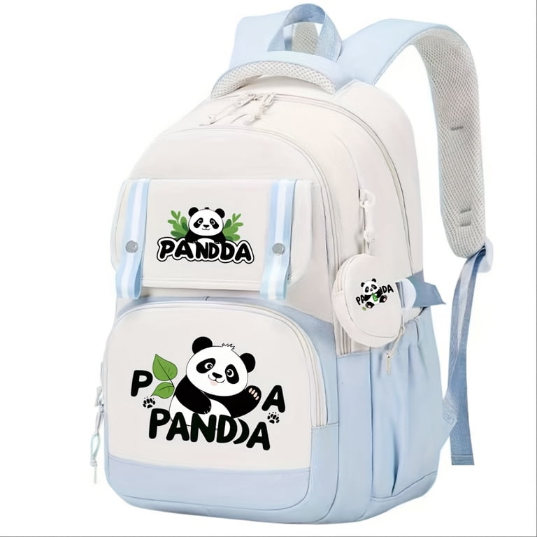 Adorable Panda Print Backpack Large Capacity, Lightweight, Casual Style with Zipper Closure, Ideal for High School & College Students, Travel BackpackPlayful DesignDurable Strap, Cute Backpack, F - Walmart.com Adorable Panda Print Backpack Large Capacity, Lightweight, Casual Style with Zipper Closure, Ideal for High School & College Students, Travel BackpackPlayful DesignDurable Strap, Cute Backpack, F - Walmart.com