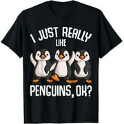 Adorable Penguin Lover T-Shirt for Kids, Girls, Boys, and Women