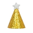 thumbnail image 1 of Small Dog Birthday Hat Glitter Star Headband Adjustable Pet Party Cute Mini Celebration Accessory For Cats Dogs Stuffed Animals, 1 of 3