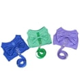 thumbnail image 1 of Adorable Pet Clothes for Cats & Small Dogs - Charming Spring & Autumn Wear Chamois Leather Bow Tie Chest Back, 1 of 4