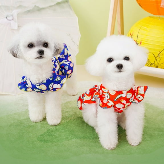 Adorable Pet Clothes for Cats & Small Dogs - Charming Spring & Autumn Wear Pet Dress