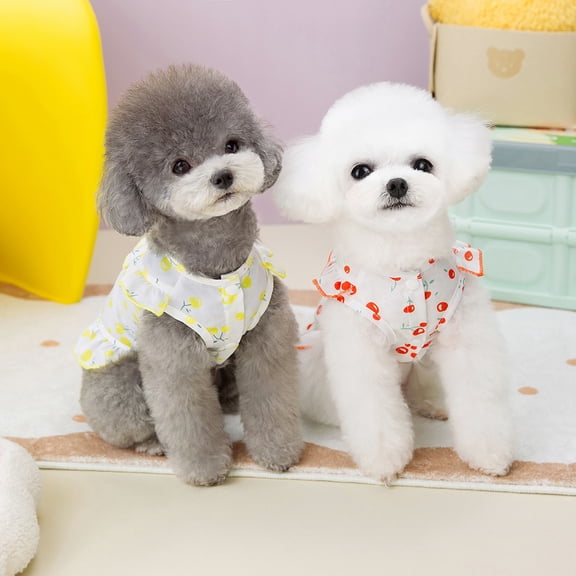 Adorable Pet Clothes for Cats & Small Dogs - Charming Spring & Autumn Wear Pet Dress