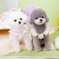 thumbnail image 1 of ZIEUO Adorable Pet Clothes for Cats & Small Dogs - Charming Spring & Autumn Wear Pet Flower Dress, 1 of 5