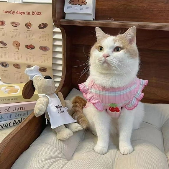 Adorable Pet Clothes for Cats & Small Dogs - Charming Spring & Autumn Wear