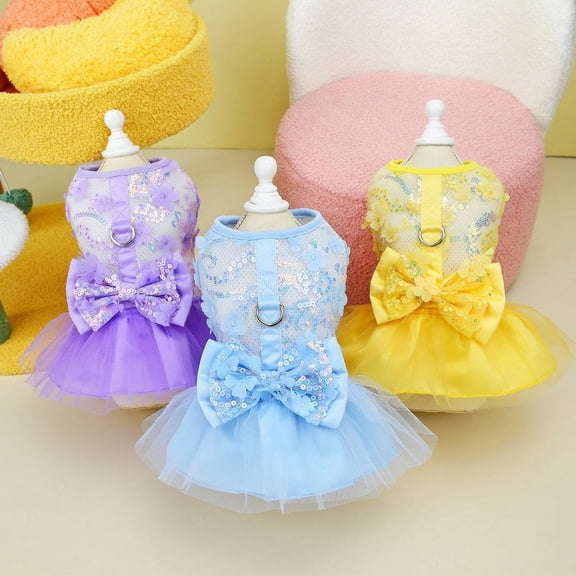 Adorable Pet Clothes for Cats & Small Dogs - Charming Spring & Autumn Wear.