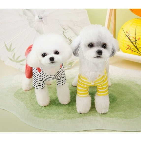 Adorable Pet Clothes for Cats & Small Dogs - Charming Spring & Autumn Wear.