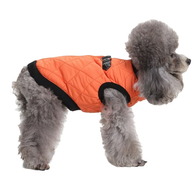 Adorable Pet Dog Winter Coat Warm Zip up Puppy Dog Coat Vest Windproof