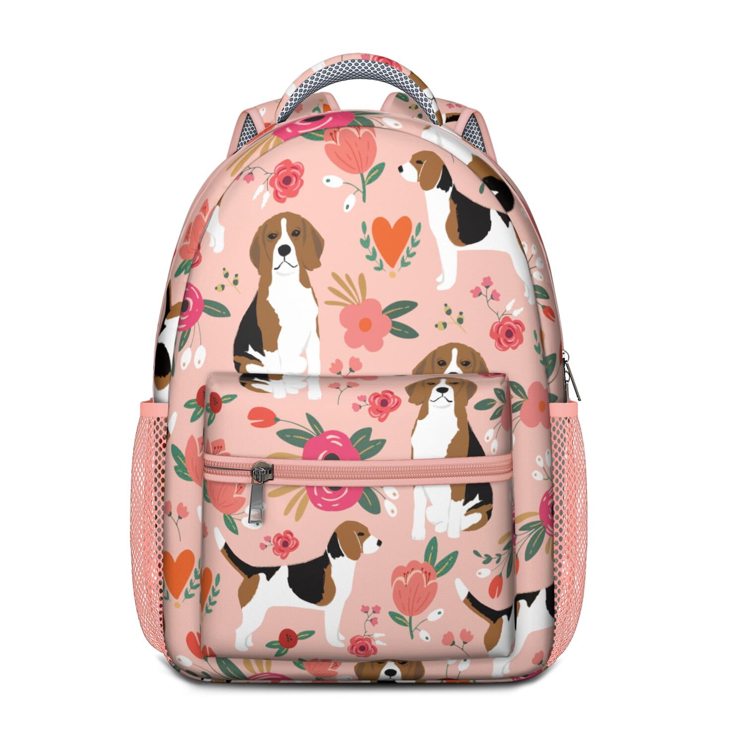 Adorable Pet-Themed Backpack - Padded Straps & Ergonomic Design for Teens