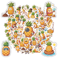 thumbnail image 1 of Adorable Pineapple Stationery Stickers Fun Kids Stickers Toy Animal Stickers for Phone Luggage Laptop, 1 of 9