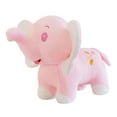 thumbnail image 1 of Adorable Pink Elephant Plush Toy for Kids Soft Stuffed Animal for Toddlers, Ideal Baby Shower Gift, 12 Inches, 1 of 5