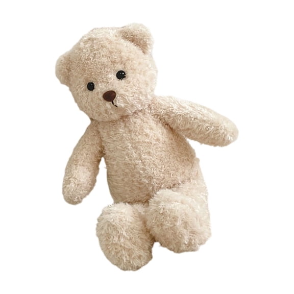 Adorable Plush Bear Toy Soft Stuffed Throw Pillow For Kids Adults Home Nursery Couch Decoration Christmas Gift