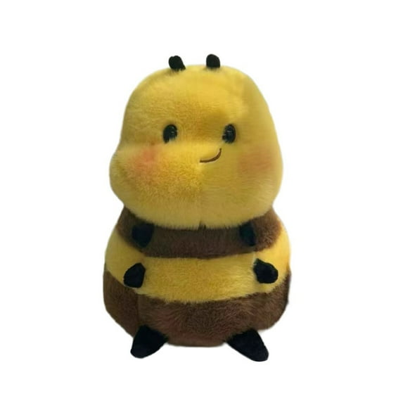 Adorable Plush Bee Toy Soft & Cuddly Stuffed Animal for Kids and Adults, Perfect Gift for Birthdays & Holidays, 12 Inches