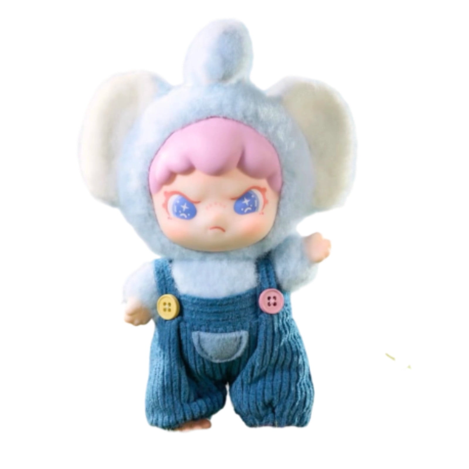 Large Soft, Stuffed & Cuddly Doll with Yellow Shoes & Hat main image 1