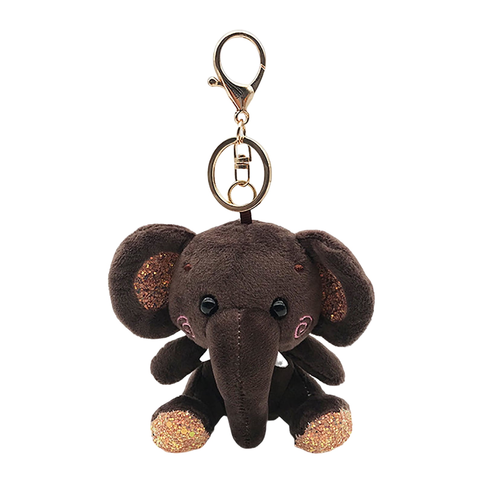 Stuffed Key Case Keep Your Keys Organized with This Cute Plush Elephant Key Holder, a ...