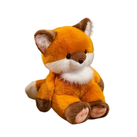 Adorable Plush Fox Stuffed Animal Toy Soft and Cuddly Bear Plushie for Kids and Adults, Perfect Gift