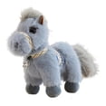 thumbnail image 1 of Adorable Plush Gray Pony Stuffed Animal Toy Soft, Cuddly, Perfect for Kids and Collectors, 8 Inches, 1 of 5