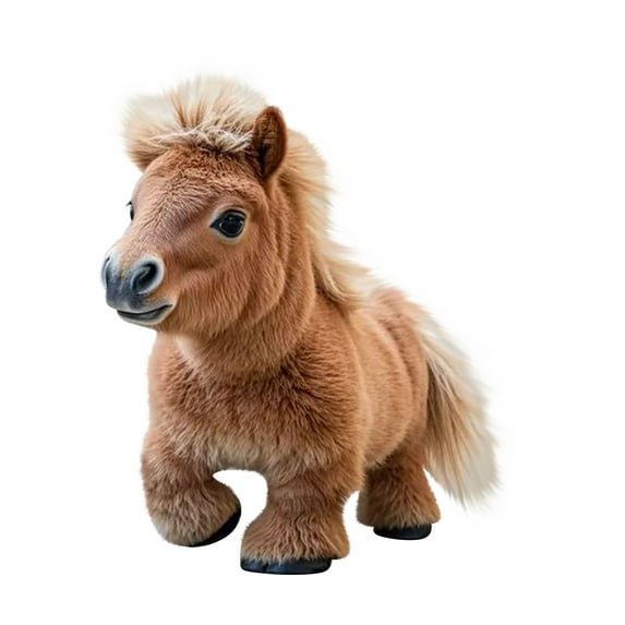 Adorable Plush Pony Stuffed Animal Toy Soft & Cuddly Horse Companion for Kids Perfect Gift for All Ages