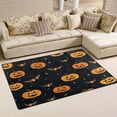 thumbnail image 1 of Adorable Pumpkin Lantern Soft Polyester Area Rug 31''x20'', Non Slip, Memory Foam, Water Absorbent, 1 of 7