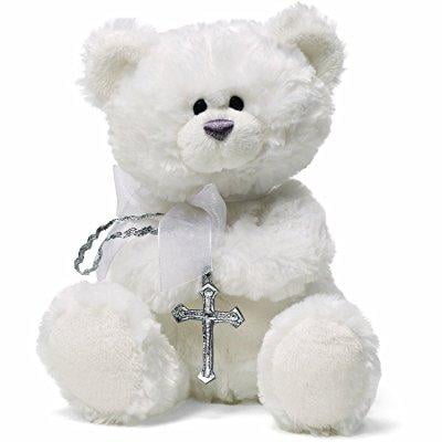 Adorable ROSARY BEAD plush toy bear by Gund