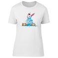 thumbnail image 1 of Adorable Rabbit And Chickens Tee Women's -Image by Shutterstock, 1 of 2