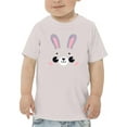 thumbnail image 1 of Adorable Rabbit Face T-Shirt Toddler -Image by Shutterstock,  5 Toddler, 1 of 4