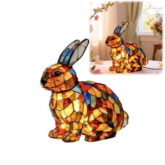 Adorable Rabbit Night Light With Soft Glow For Nursery Kids Room And Bedtime Comfort Night Lights Easter Decorations