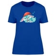 thumbnail image 1 of Adorable Rabbit Sleeping Cartoon T-Shirt Women -Image by Shutterstock, Female Medium, 1 of 2