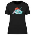 thumbnail image 1 of Adorable Rabbit Sleeping Cartoon T-Shirt Women -Image by Shutterstock, Female XX-Large, 1 of 2