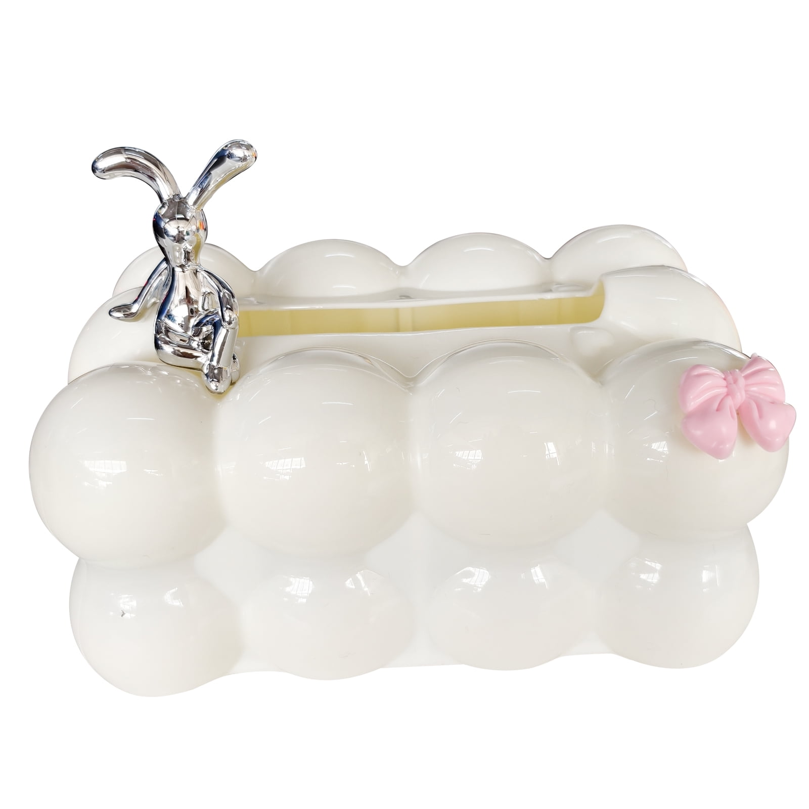 Adorable Rabbits Design Tissue Box For Kids And Adults Soft Sturdy ...