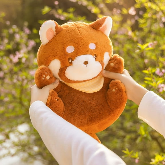 Adorable Red Panda Plush Toy, Cute Red Panda Stuffed Animals Toys Doll, Soft Plush Stuffed Animal Plushie, Original Design Toy