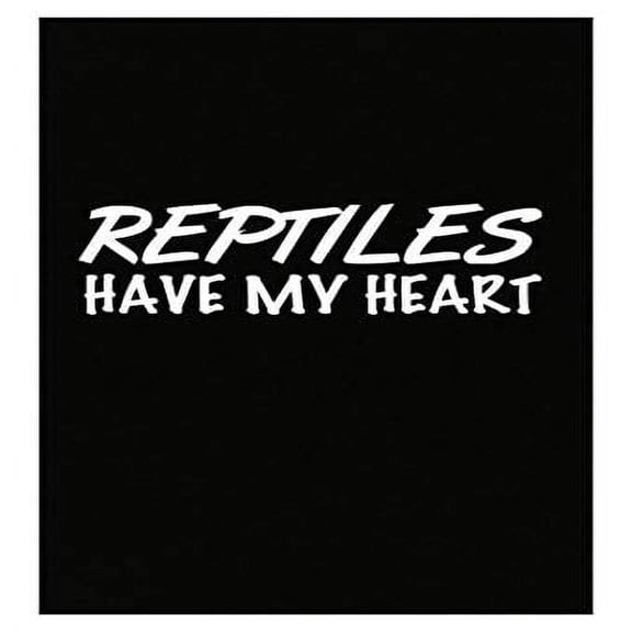 Reptiles Poster - "Reptiles Have My Heart" - Wall Decor Gift