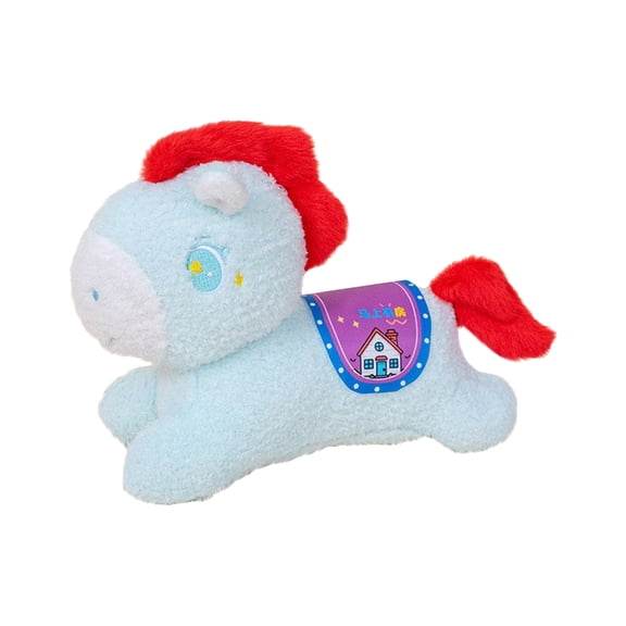 Adorable Running Fortune Pony 2026 Popular Plush Toy 7.87in-Creative Simulation Plushies Toy Gift, Cuddly and Soft Stuffed Animal Doll Throw Pillow