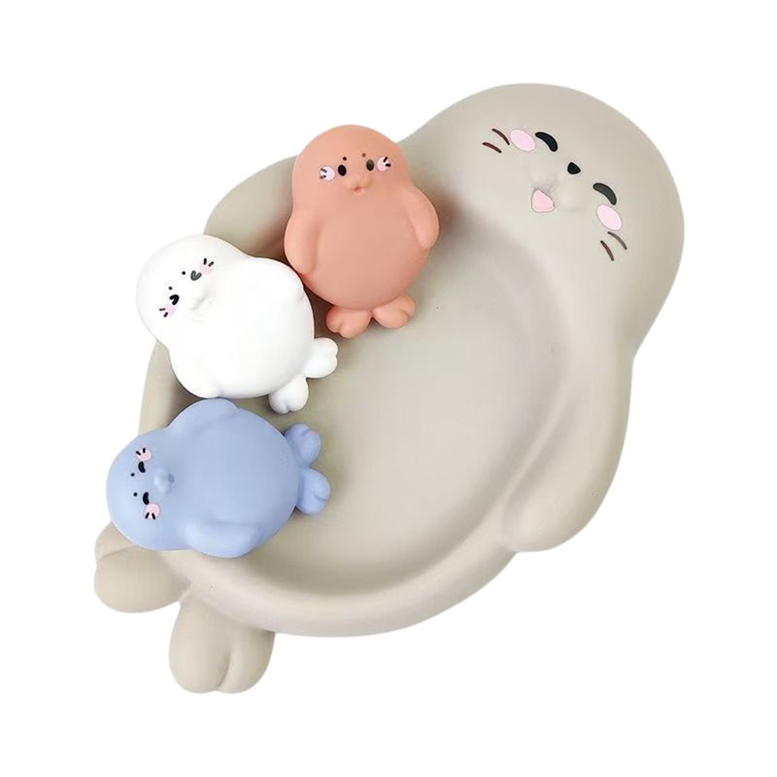 Baby Bath Toys Set – Soft & Cute Characters (36M+) main image 1