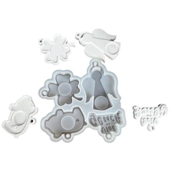 Adorable Silicone Craft Mould Featuring Angelic Designs Perfect for Handmade Gift Soap Making and Home Decoration