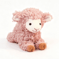 thumbnail image 1 of Adorable Simulation Lamb Plush Toy-Soft Fluffy Stuffed Sheep Doll Cuddle Throw Pillow for Kids Room Decor Birthday Gift, 1 of 4