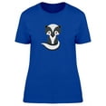 thumbnail image 1 of Adorable Skunk Cartoon T-Shirt Women -Image by Shutterstock, Female XX-Large, 1 of 2