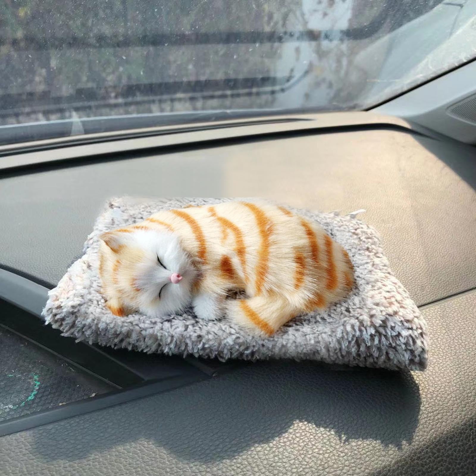 Picture of Adorable Sleeping Cat Toy with Meowing Sounds Mini Cat in Shoe Cute ...
