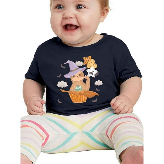 Adorable Sloth W Balloons T-Shirt Infant -Image by Shutterstock, 12 Months