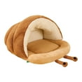 thumbnail image 1 of Adorable Snail Slipper Cat Bed Cave for Indoor Cats and Small Dogs, Cozy Pet Bed with Warm Sleeping Bag Design, Soft Foldable Washable House Nest for Kittens and Puppies, 1 of 4