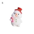 thumbnail image 1 of Adorable Snowman Shape Miniature Statue Decor Beautiful Handmade Resin Miniature Statue Model for Home, 1 of 8