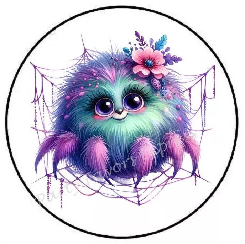 Adorable Spider Halloween Sticker Party Favors Sticker Envelope Seals ...
