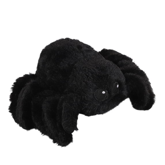 Adorable Spider Plushie - Halloween Stuffed Animal Toy, Soft Fluffy Pillow Friend - Gift for Kids, Gag Present & Seasonal Decor (5.9 Inch)