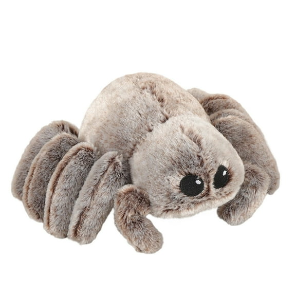 Adorable Spider Plushie - Halloween Stuffed Animal Toy, Soft Fluffy Pillow Friend - Gift for Kids, Gag Present & Seasonal Decor (5.9 Inch)