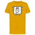 thumbnail image 1 of Adorable Square Pig Cartoon Tee Men's -Image by Shutterstock, 1 of 1