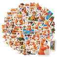 thumbnail image 1 of Adorable Squirrel Stickers Cartoon Animal Stickers Kids Stickers for Laptop Suitcase Phone, 1 of 9