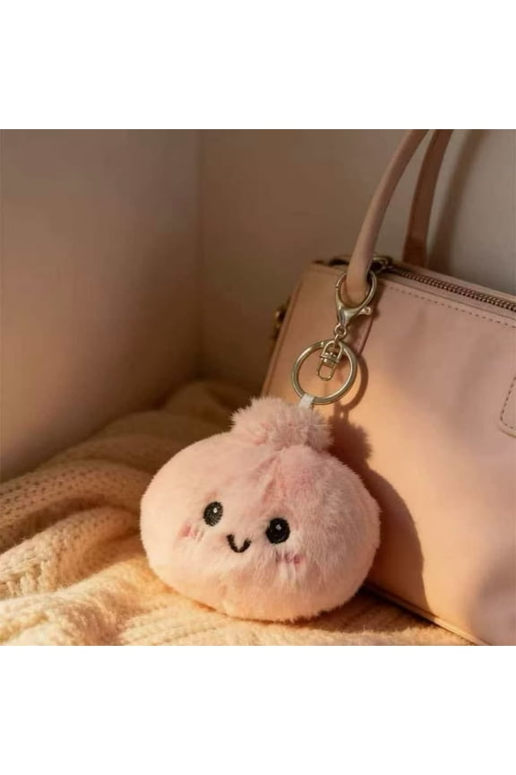 Adorable Stuffed Animal,Cute Keychain,Squishable,Soup Dumpling,Comfort Food Collection,Soft Toy Collectible Stuffed Animal,Can be Given as a Gift to Everyone.